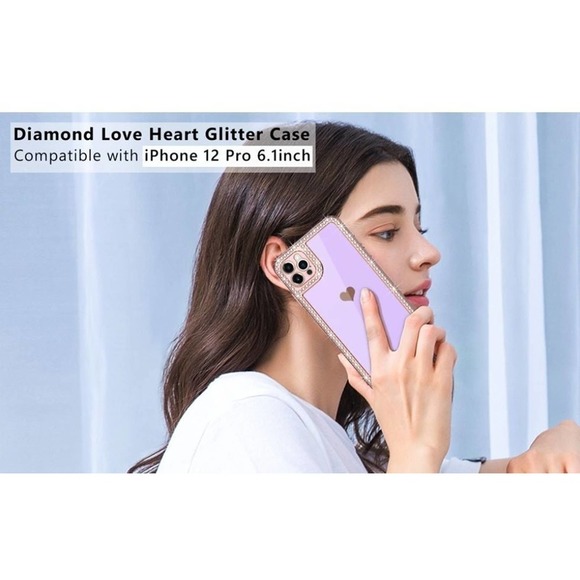 Luxury Diamond Glitter Case for iPhone 12 Pro - Picture 7 of 12